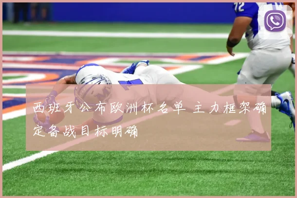西班牙公布欧洲杯名单 主力框架确定备战目标明确