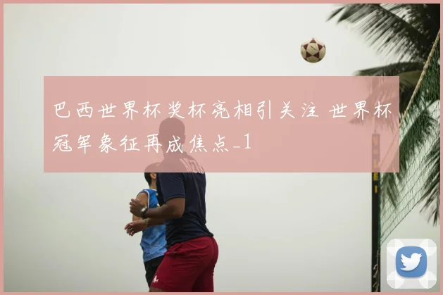 巴西世界杯奖杯亮相引关注 世界杯冠军象征再成焦点_1