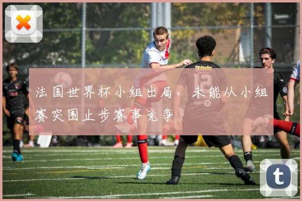 法国世界杯小组出局，未能从小组赛突围止步赛事竞争